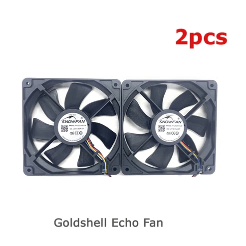 GOLDSHELL E-DG1M E-AL1M E-KA1M E-AE1M MINER FAN YY12025M12B SNOWFAN