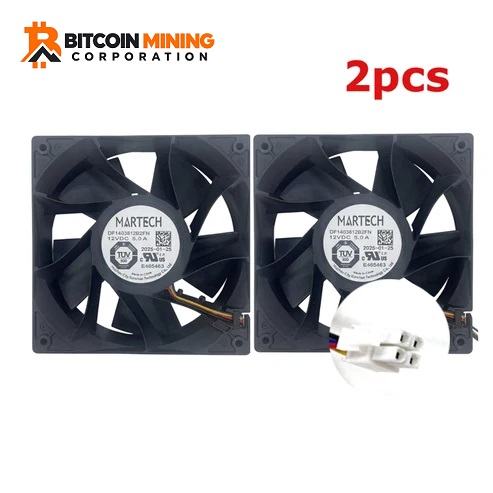 BITMAIN ANTMINER S21 Pro S21+ S21 XP L11 MINER FAN DF1403812B2FN 6400RPM