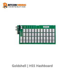 GOLDSHELL HS5 HASHBOARD REPLACEMENT SC HNS MINER BLAKE2B SHA3 ALGORITH