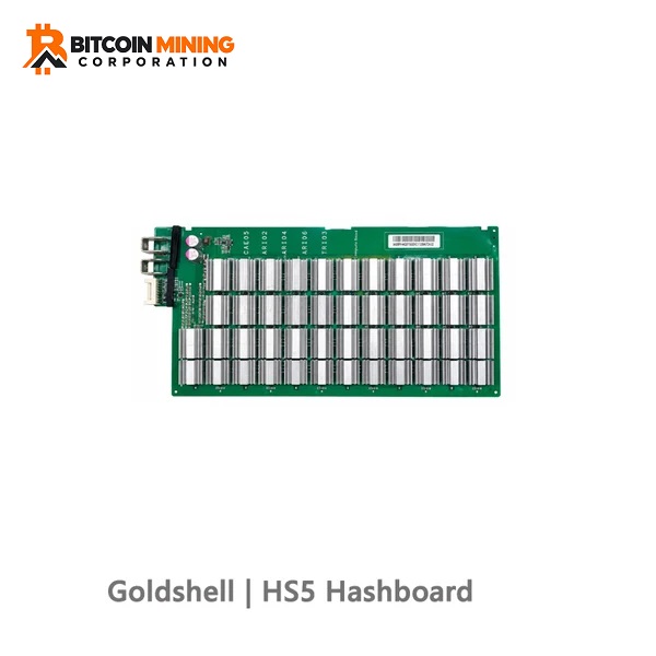 GOLDSHELL HS5 HASHBOARD REPLACEMENT SC HNS MINER BLAKE2B SHA3 ALGORITH