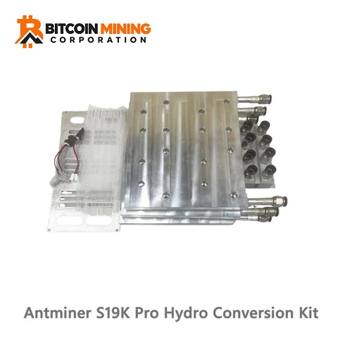 BITMAIN ANTMINER S19K PRO HYDRO COOLING CONVERSION KIT FROM AIR COOLING