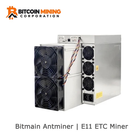 NEW BITMAIN ANTMINER E11 9500MH 9000MH MINING ETC MINER ETCHASH ALGORITHM
