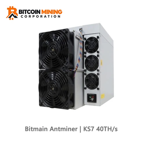 NEW BITMAIN ANTMINER KS7 40TH/S KAS-KASPA KAS MINER KHEAVYHASH ALGORITHM