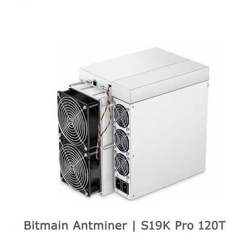 USED BITMAIN ANTMINER S19K PRO 120T 115T 110T MINER BITCOIN SHA-256 ALGORITHM