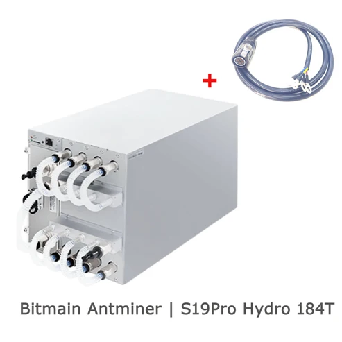 USED BITMAIN ANTMINER S19 PRO HYDRO 184T HYDRO COOLING MINER BITCOIN SHA256