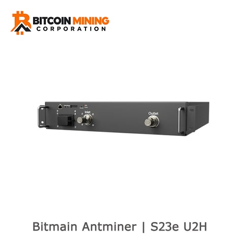 NEW BITMAIN ANTMINER S23e U2H HYDRO 865TH HYDRO COOLING MINER BITCOIN BCH