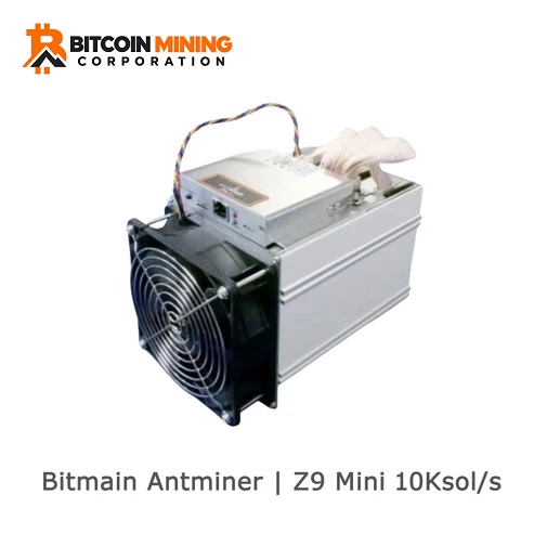 USED BITMAIN ANTMINER Z9 MINI 10KSOL/S MINING ZCASH ZENCASH HUSH CRYPTOCURRENCY ZCASH MINER