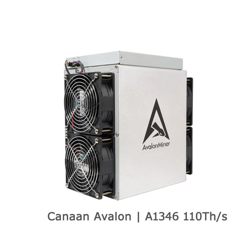 USED CANAAN AVALON A1346 110TH/S BITCOIN MINER ASIC MINER