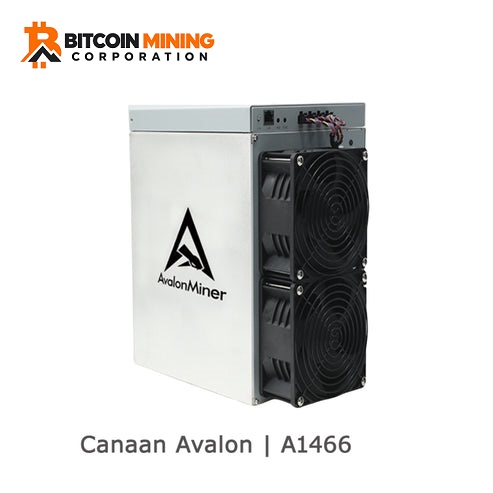 USED CANAAN AVALON A1466 156TH/S 153TH/S BTC BCH MINING SHA256 ALGORITHM