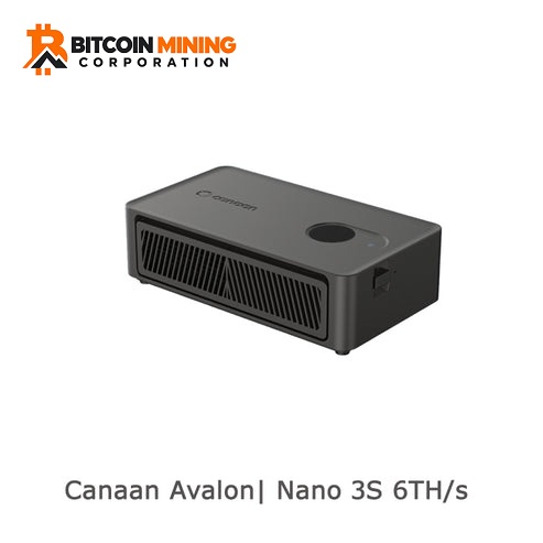 NEW CANAAN AVALON NANO 3S 6TH/S PORTABLE HEATER BITCOIN MINER SHA-256