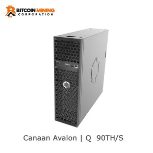 USED CANAAN AVALON Q 90TH/S BITCOIN BTC SHA-256 ALGORITM HOME MINER