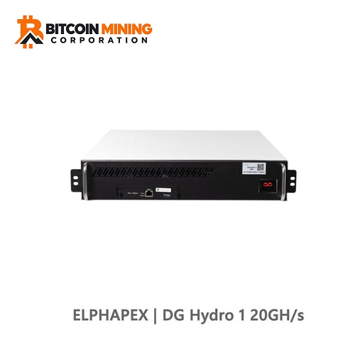 NEW ELPHAPEX DG HYDRO 1 20GH/S LTC DOGE BEL SCRYPT HYDRO-COOLING MINER