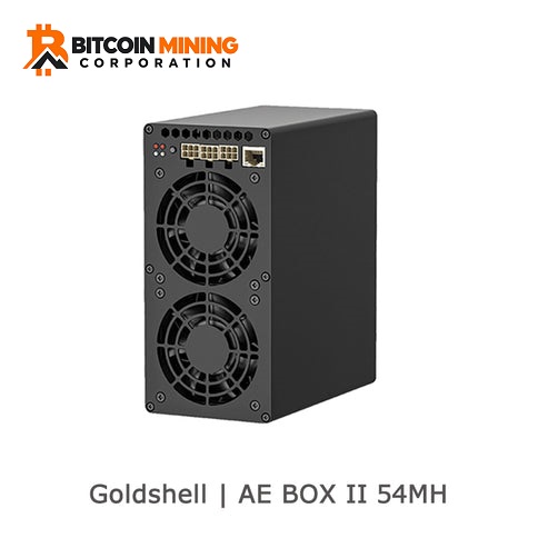 NEW GOLDSHELL AE BOX II 54MH/S ALEO MINER ZKSNARK ALGORITHM HOME MINER