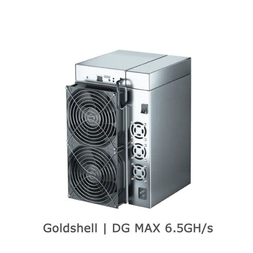 USED GOLDSHELL DG MAX 6.5GH/S MINING DOGE LTC BEL COIN SCRYPT ALGORITHM