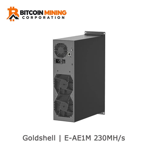 USED GOLDSHELL E-AE1M 230MH/S ALEO MINER ZKSNARK ALGORITHM