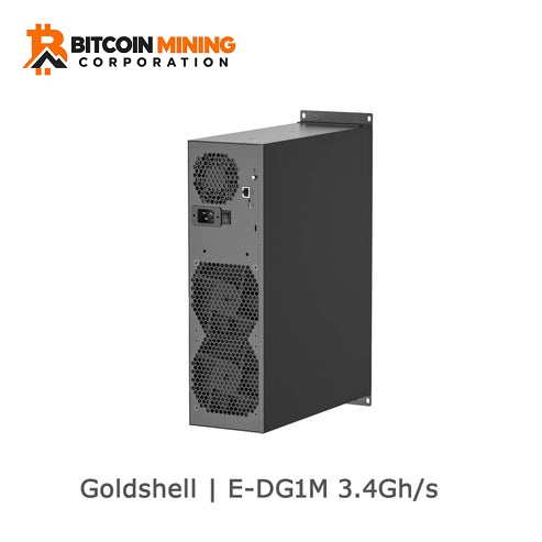 USED GOLDSHELL E-DG1M 3.4GH/S MINING DOGE LTC BEL COIN SCRYPT ALGORITHM