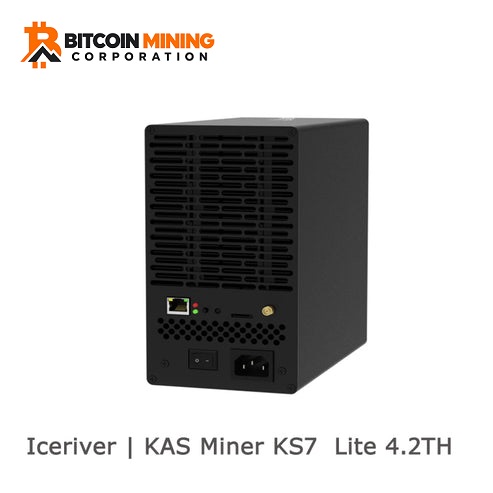 NEW ICERIVER KS7 LITE 4.2TH/S KASPA KAS MINER KHEAVYHASH