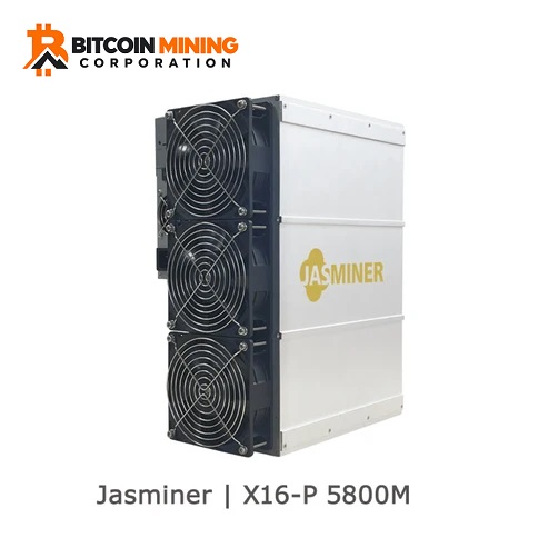 USED JASMINER X16-P 5800M ETC ETHW MINER ETCHASH