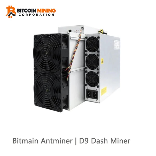 NEW BITMAIN ANTMINER D9 1770GH/S DASH MINER MUE CANN DPC X11 ALGORITHM
