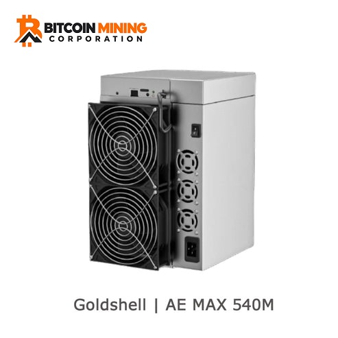 NEW GOLDSHELL AE MAX 540MH 360MH ALEO MINER ZKSNARK ALGORITHM