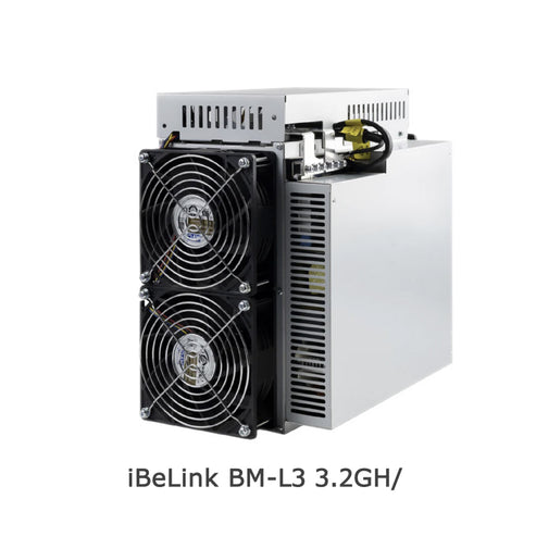 USED IBELINK BM-L3 3.2GH/s MINING DOGE LTC BELCOIN SCRYPT ALGORITHM